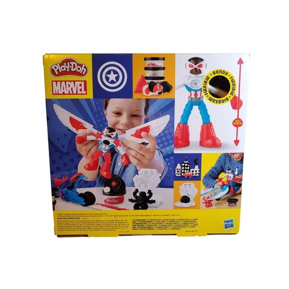 Marvel Play-Doh - Captain American Action Bike - Picture 2 of 2